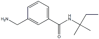 3-(aminomethyl)-N-(1,1-dimethylpropyl)benzamide