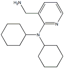 3-(aminomethyl)-N,N-dicyclohexylpyridin-2-amine|