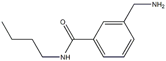 3-(aminomethyl)-N-butylbenzamide Structure