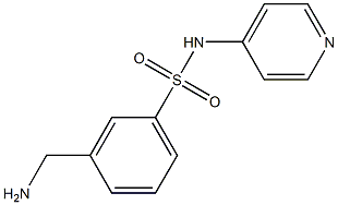 3-(aminomethyl)-N-pyridin-4-ylbenzenesulfonamide