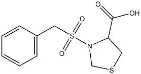 3-(benzylsulfonyl)-1,3-thiazolidine-4-carboxylic acid