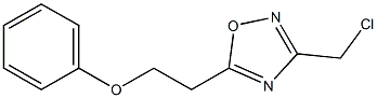  3-(chloromethyl)-5-(2-phenoxyethyl)-1,2,4-oxadiazole