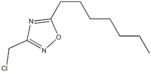 3-(chloromethyl)-5-heptyl-1,2,4-oxadiazole|