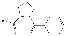 3-(cyclohex-3-en-1-ylcarbonyl)-1,3-thiazolidine-4-carboxylic acid