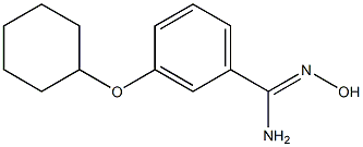 3-(cyclohexyloxy)-N'-hydroxybenzene-1-carboximidamide|