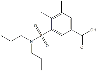 3-(dipropylsulfamoyl)-4,5-dimethylbenzoic acid