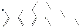  3-(hexyloxy)-4-methoxybenzoic acid