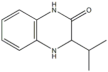 3-(propan-2-yl)-1,2,3,4-tetrahydroquinoxalin-2-one Struktur