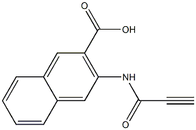 3-(propioloylamino)-2-naphthoic acid