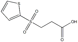 3-(thiophene-2-sulfonyl)propanoic acid Structure