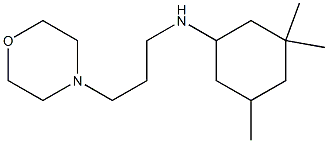 3,3,5-trimethyl-N-[3-(morpholin-4-yl)propyl]cyclohexan-1-amine Structure