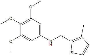 3,4,5-trimethoxy-N-[(3-methylthiophen-2-yl)methyl]aniline