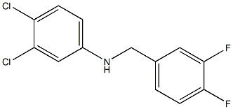 3,4-dichloro-N-[(3,4-difluorophenyl)methyl]aniline