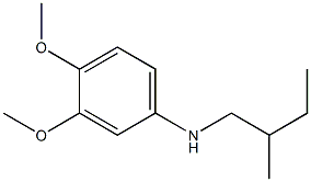 3,4-dimethoxy-N-(2-methylbutyl)aniline