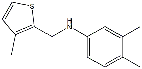 3,4-dimethyl-N-[(3-methylthiophen-2-yl)methyl]aniline