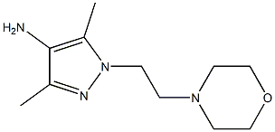 3,5-dimethyl-1-[2-(morpholin-4-yl)ethyl]-1H-pyrazol-4-amine