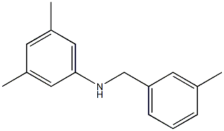 3,5-dimethyl-N-[(3-methylphenyl)methyl]aniline