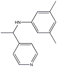  3,5-dimethyl-N-[1-(pyridin-4-yl)ethyl]aniline