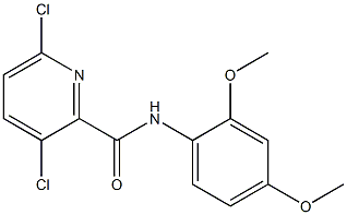 3,6-dichloro-N-(2,4-dimethoxyphenyl)pyridine-2-carboxamide