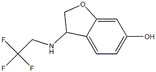 3-[(2,2,2-trifluoroethyl)amino]-2,3-dihydro-1-benzofuran-6-ol