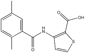  3-[(2,5-dimethylbenzene)amido]thiophene-2-carboxylic acid