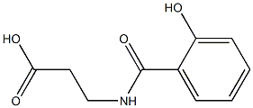  3-[(2-hydroxybenzoyl)amino]propanoic acid