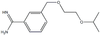 3-[(2-isopropoxyethoxy)methyl]benzenecarboximidamide