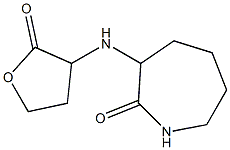 3-[(2-oxooxolan-3-yl)amino]azepan-2-one Struktur