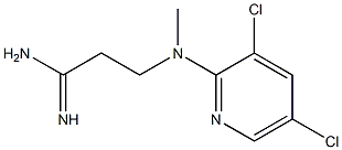  3-[(3,5-dichloropyridin-2-yl)(methyl)amino]propanimidamide