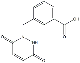 3-[(3,6-dioxo-3,6-dihydropyridazin-1(2H)-yl)methyl]benzoic acid