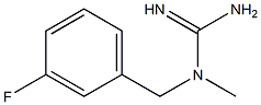 3-[(3-fluorophenyl)methyl]-3-methylguanidine