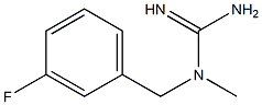  3-[(3-fluorophenyl)methyl]-3-methylguanidine