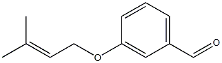 3-[(3-methylbut-2-enyl)oxy]benzaldehyde