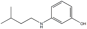 3-[(3-methylbutyl)amino]phenol