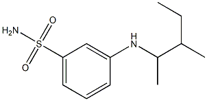 3-[(3-methylpentan-2-yl)amino]benzene-1-sulfonamide