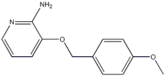 3-[(4-methoxyphenyl)methoxy]pyridin-2-amine Structure