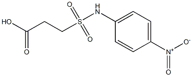  3-[(4-nitrophenyl)sulfamoyl]propanoic acid