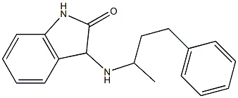 3-[(4-phenylbutan-2-yl)amino]-2,3-dihydro-1H-indol-2-one Struktur