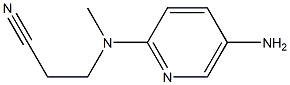  3-[(5-aminopyridin-2-yl)(methyl)amino]propanenitrile