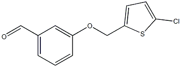 3-[(5-chlorothiophen-2-yl)methoxy]benzaldehyde Structure