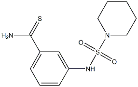 3-[(piperidine-1-sulfonyl)amino]benzene-1-carbothioamide|