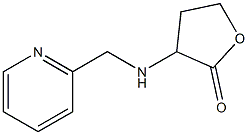 3-[(pyridin-2-ylmethyl)amino]oxolan-2-one 结构式