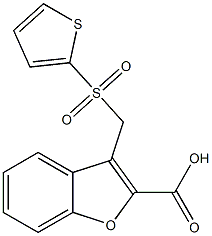 3-[(thiophene-2-sulfonyl)methyl]-1-benzofuran-2-carboxylic acid