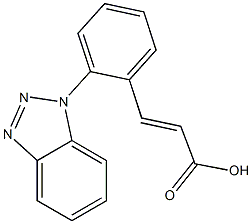 3-[2-(1H-1,2,3-benzotriazol-1-yl)phenyl]prop-2-enoic acid|