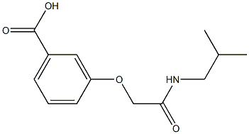 3-[2-(isobutylamino)-2-oxoethoxy]benzoic acid|