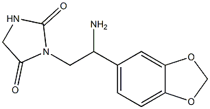 3-[2-amino-2-(1,3-benzodioxol-5-yl)ethyl]imidazolidine-2,4-dione