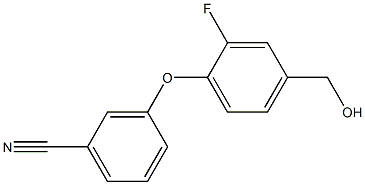 3-[2-fluoro-4-(hydroxymethyl)phenoxy]benzonitrile