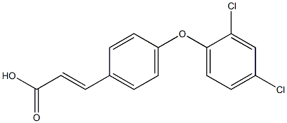 3-[4-(2,4-dichlorophenoxy)phenyl]prop-2-enoic acid|