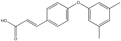 3-[4-(3,5-dimethylphenoxy)phenyl]prop-2-enoic acid