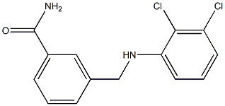 3-{[(2,3-dichlorophenyl)amino]methyl}benzamide